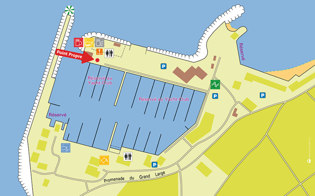 plan port de plaisance de marseille